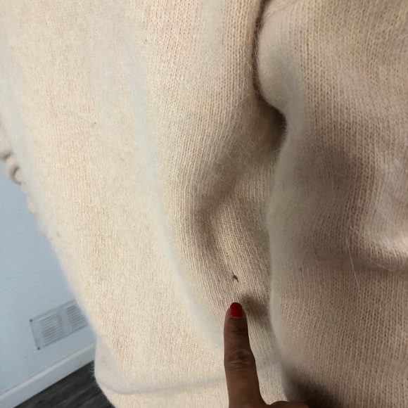 Vintage Outlander cream,beige overside sweater S:L - Picture 9 of 16